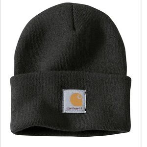 Black carhartt beanie